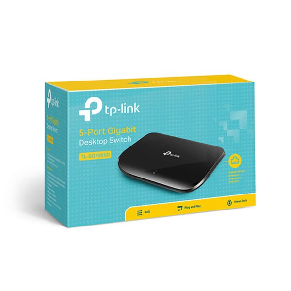 Switch 5P Tp-Link Sg1005D Gigabit Desktop - Imagen 3