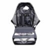 MOCHILA ANTIRROBO SYX MBP-813 GRIS/NEGRO - Imagen 3