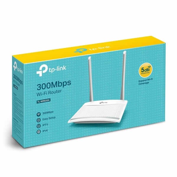 Router 2P Tp-Link Wr820N 11N 300Mbps 2X5Dbi - Imagen 3