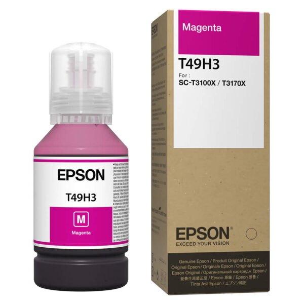 Botella Epson T49H300 Magenta para T3170X 140 Ml