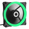 Fan Gamemax P/ Gabinete 120Mm Leds Verde - Imagen 2