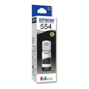 Botella Epson T554120-Al Negro Pigmen para L8160/8180