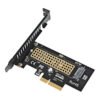 Placa Adaptador Disco Ssd Nvme Pro M.2 A Pcie 3.0 X4 X8 X16