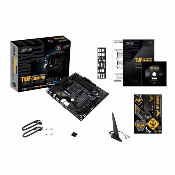 Motherboard Asus Am4 Tuf Gaming B550M-Plus Wifi Ii Box - Imagen 4