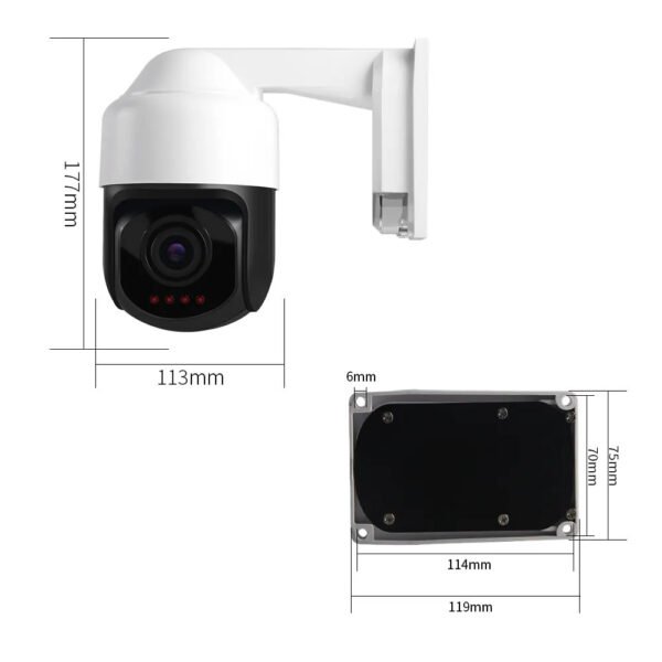 Camara Ip 1080P Loosafe Ls-Q3 Poe - Imagen 3