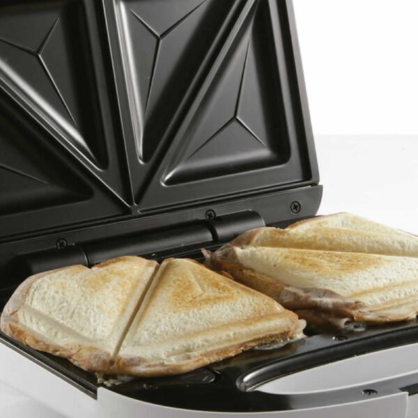 Sandwichera Smartlife Sw3383 Blanca - Imagen 2