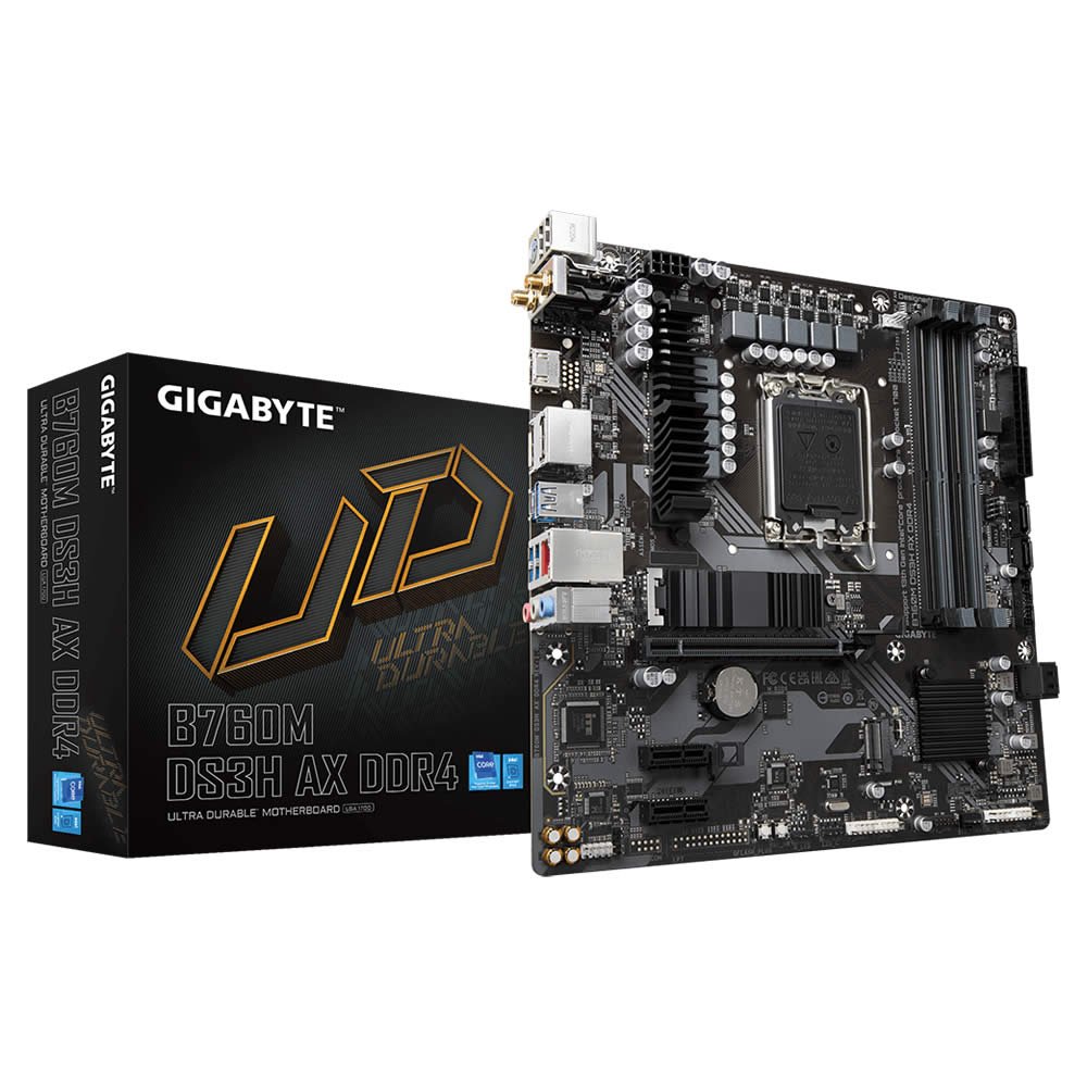 Motherboard Gigabyte S1700 B760M Ds3H Ax Ddr4 Box M-Atx