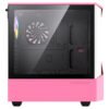 Gabinete Gamemax Contact Turbo Pw Fan*2 Argb Atx Pink-W - Imagen 2