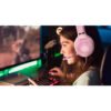 Auricular + Microfono X-Tech Khi Gaming Usb Rosa - Imagen 2