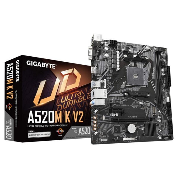 Mb Gigabyte Am4 A520M K V2 Box M-Atx