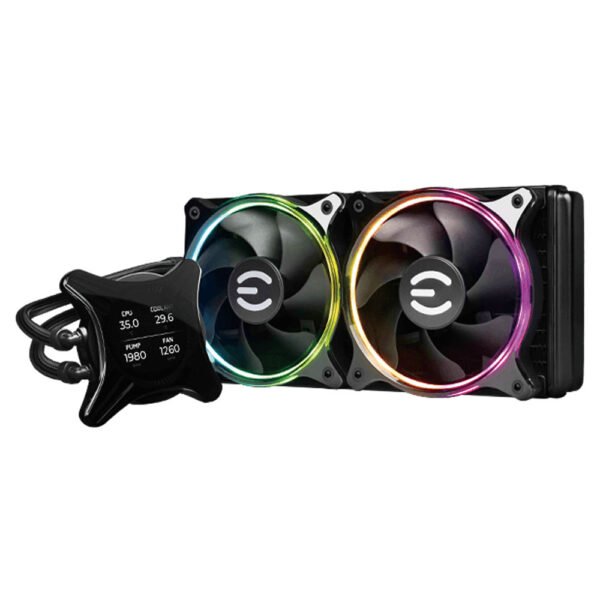 Cpu Cooler Evga Water Clcx 2 Fan 120Mm Argb