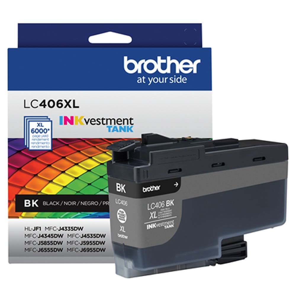 Cartucho Brother Lc-406Xl 6,000 Pag (Negro)
