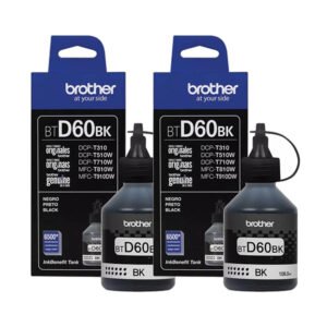 Botella Brother Btd-60Bk Pack X 2U 6,500Pag Negro