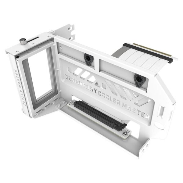 Kit de Soporte Vertical para Tarjetas Graficas Cooler Master (Blanco) - Vertical Gpu Holder