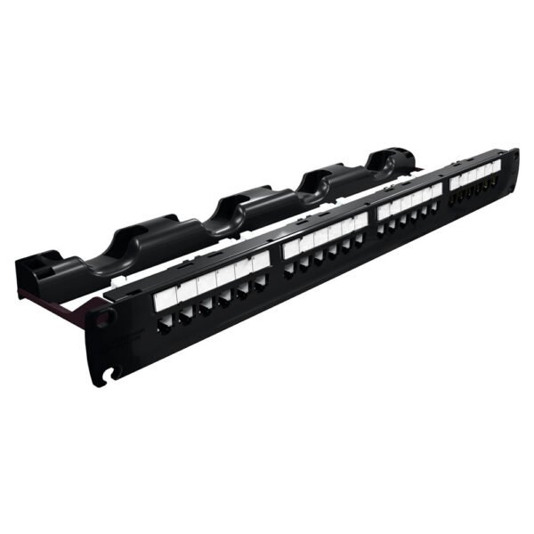 Patchpanel Furukawa 24P Cat.6 Multilan Negro