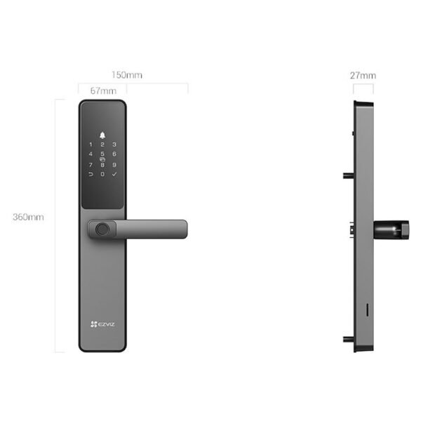 Smart Home Ezviz Cerradura Inteligente Dl05 Huella - Imagen 2