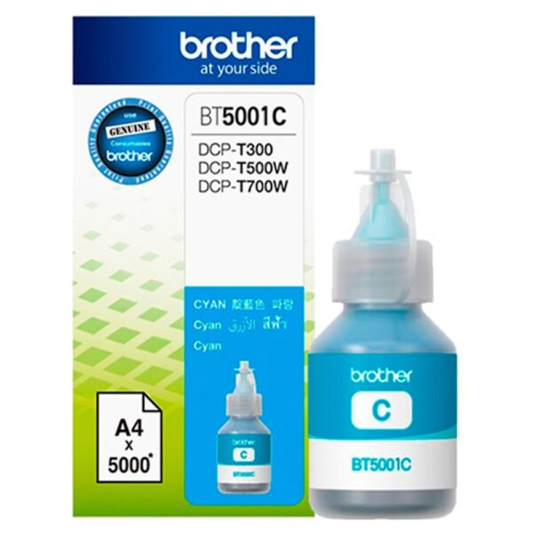 Botella Brother Bt-5001 6,000 Pag (Cyan)