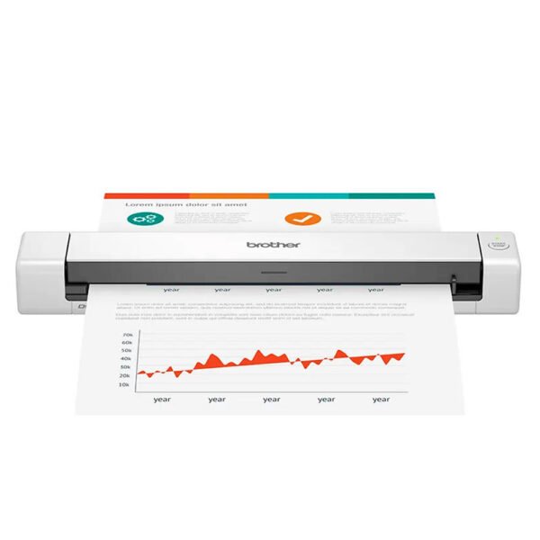 Scanner Brother Ds-640 Portatil Color 600Dpi
