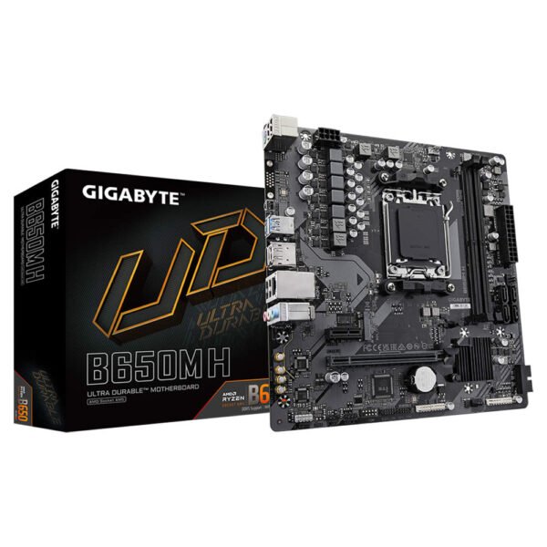 Motherboard Gigabyte Am5 B650M H Box M-Atx