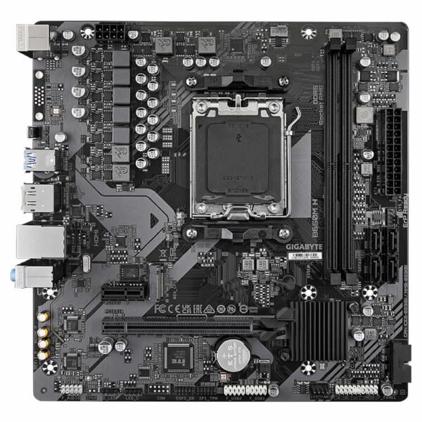 Motherboard Gigabyte Am5 B650M H Box M-Atx - Imagen 2