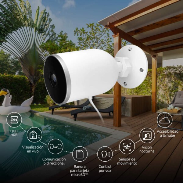 Camara Ip Nexxt Nhc-O610 V3 Exterior - Imagen 2