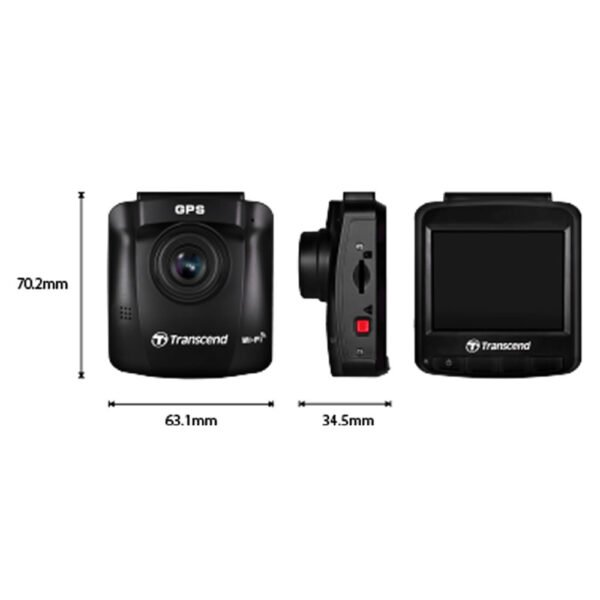 Camara para Autos Transcend Drivepro250 64Gb 2K Wifi - Imagen 4