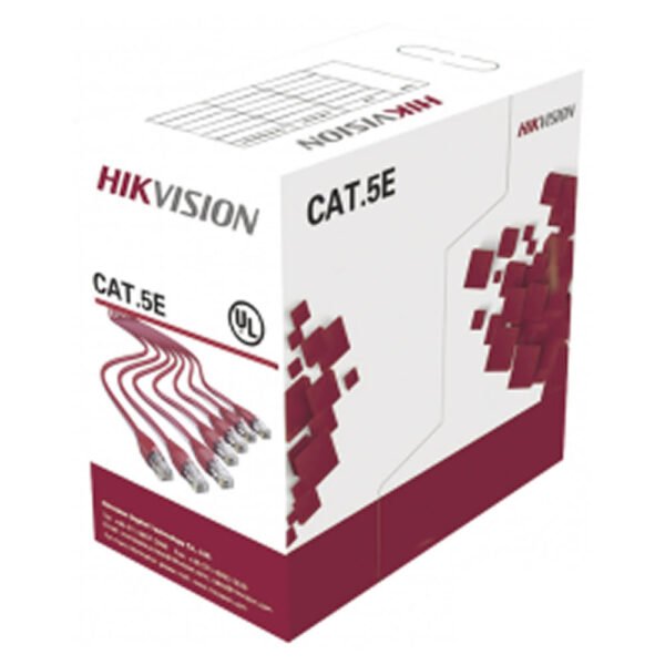 Cable Utp Cat.5E Hikvision Interior X 100 Mts Cm