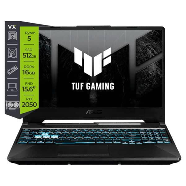 Notebook Asus TUF Gaming A15 - 15.6" - Ryzen 5-7535HS - 16Gb - 512Gb Ssd - Rtx2050 - Imagen 3